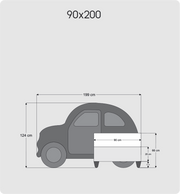 Atmacha Home And Living Kids Room Yellow Card Bed With Storage