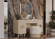 Atmacha Home And Living Liga Dresser, Pouf and Mirror