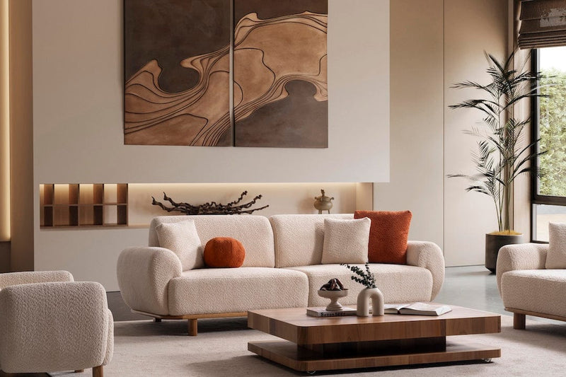 Atmacha Home And Living Luna 3 Seater Sofa