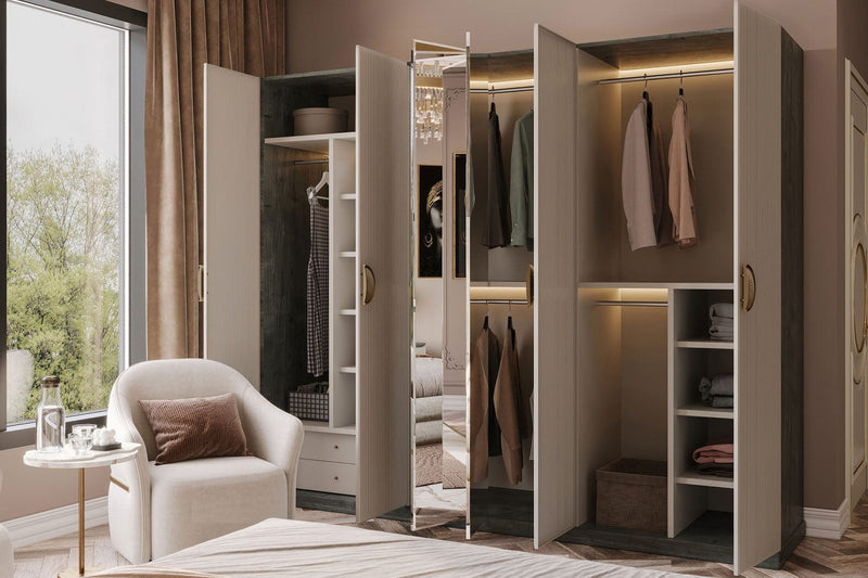 Atmacha Home And Living Madrid Wardrobe