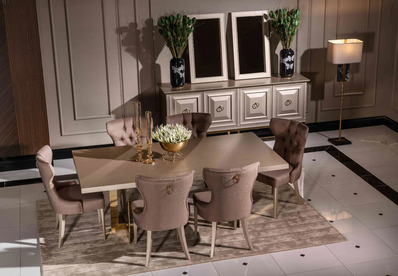 Atmacha Home And Living Mirror Everest Sideboard & Mirror