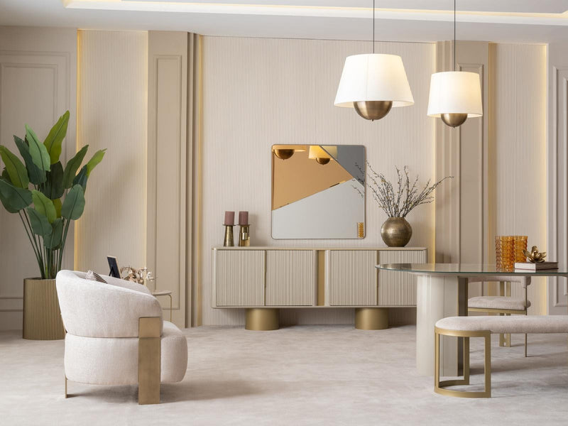 Atmacha Home And Living Mirror Mirror / Antique Brass Alessio Mirror