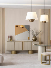 Atmacha Home And Living Mirror Mirror / Antique Brass Alessio Mirror