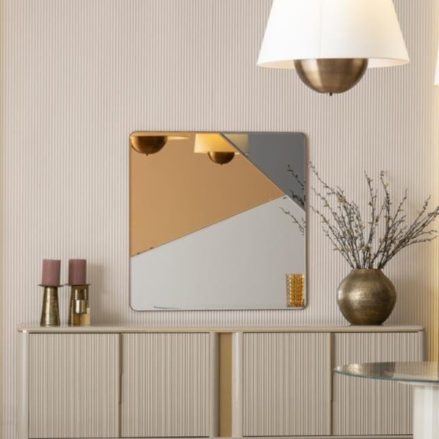 Atmacha Home And Living Mirror Mirror / Antique Brass Alessio Mirror