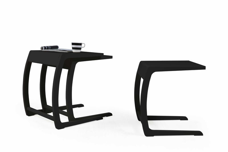 Atmacha Home And Living Nesting Table Black / Standard Prada Nesting Table