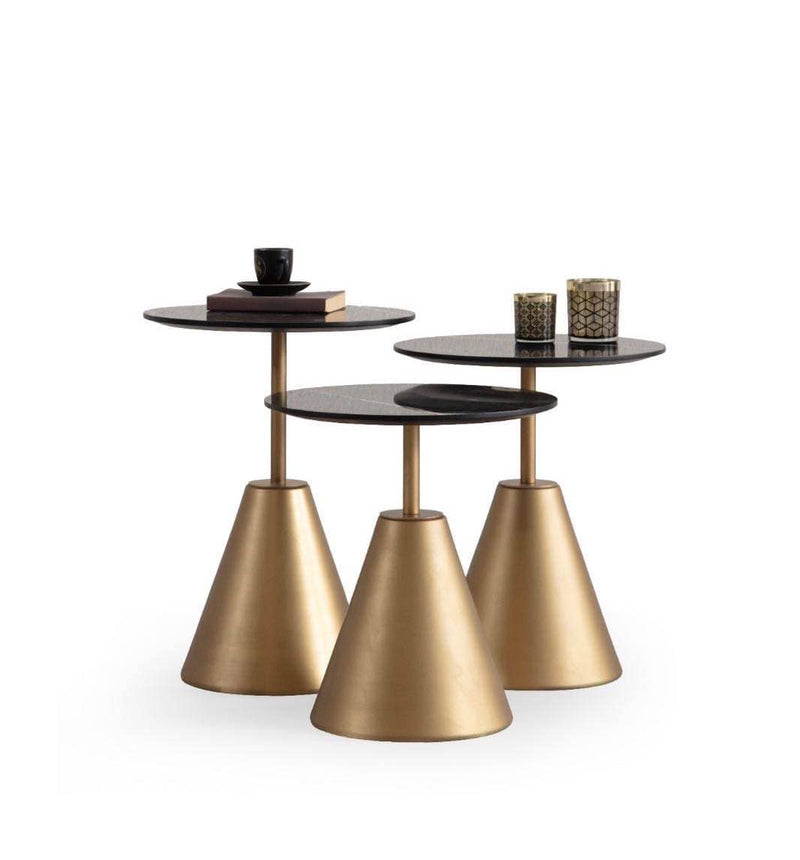 Atmacha Home And Living Nesting Table Dark Nesting Table