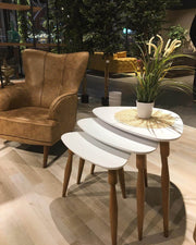 Atmacha Home And Living Nesting Table Ege Nesting Table