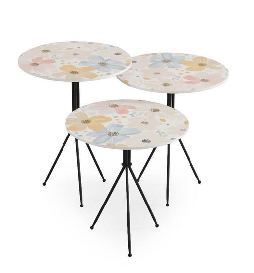Atmacha Home And Living Nesting Table Flora Nesting Table