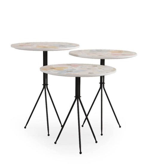 Atmacha Home And Living Nesting Table Flora Nesting Table