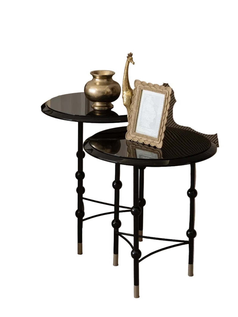 Atmacha Home And Living Nesting Table Nesting Table / Antique Brass Knightsbridge Nesting Table