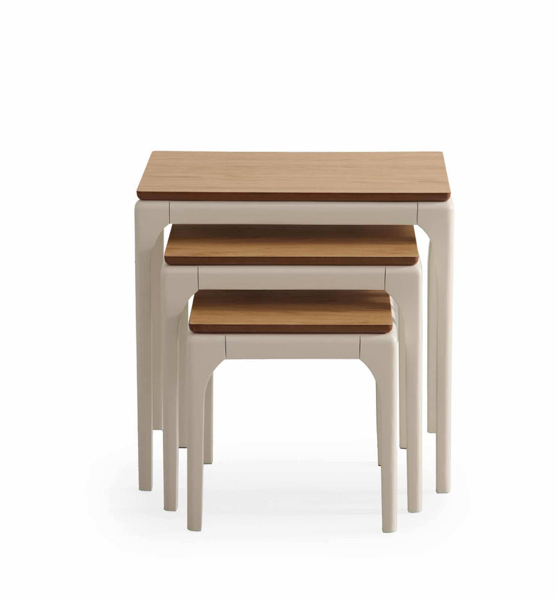 Atmacha Home And Living Nesting Table Oak / Oak Bongo Nesting Table