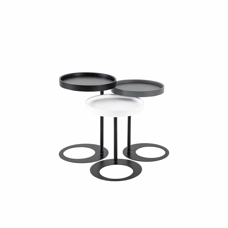 Atmacha Home And Living Nesting Table Oak Ren Nesting Table