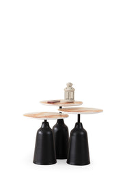 Atmacha Home And Living Nesting Table Peach Nesting Table