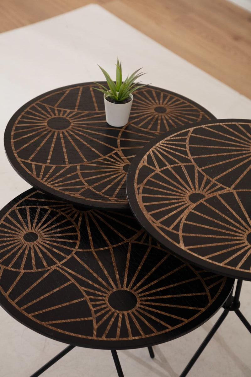 Atmacha Home And Living Nesting Table Sunday Nesting Table