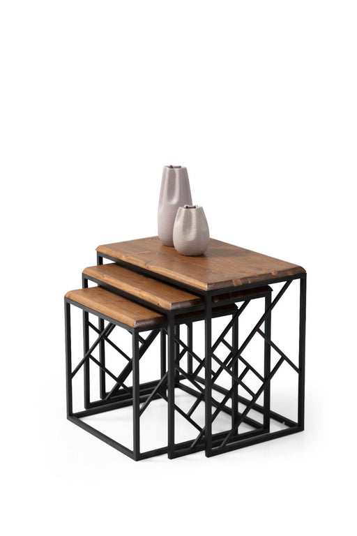 Atmacha Home And Living Nesting Table Taco Nesting Table