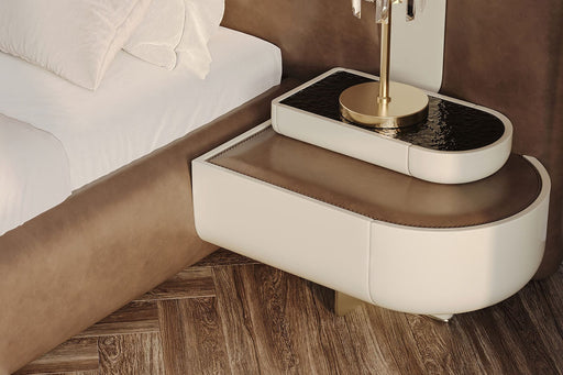 Atmacha Home And Living Nobu Cream Nightstand (x2)