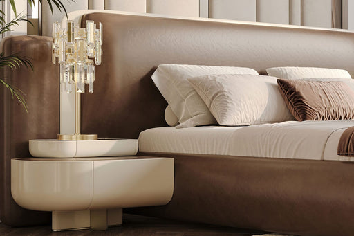 Atmacha Home And Living Nobu Cream Nightstand (x2)