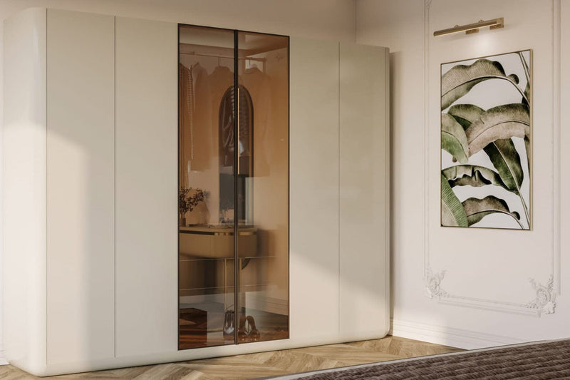 Atmacha Home And Living Nobu Cream Wardrobe
