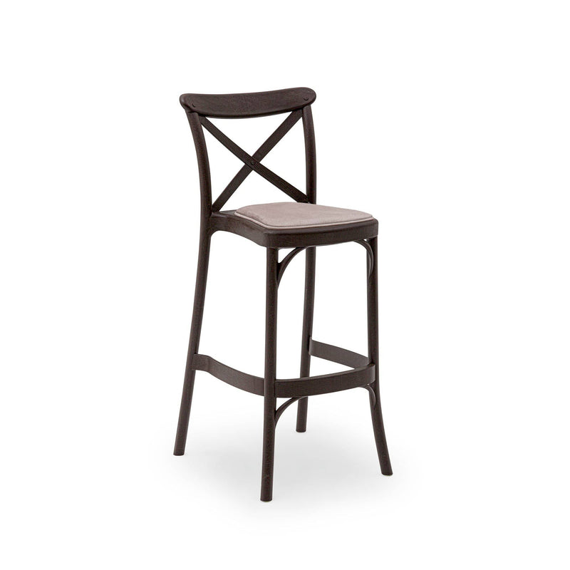 Atmacha Home And Living Outdoor Bar Stool Capri Pad Bar Chair 75 cm