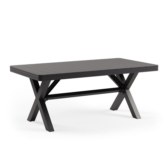 Atmacha Home And Living Outdoor Table Maroon Table 100x180 cm