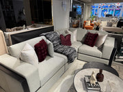 Atmacha Home And Living Outlet 305x210 / Right Facing / Matt black Ex Display Africa Corner Sofa(305x210 cm)