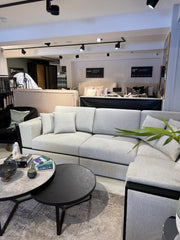 Atmacha Home And Living Outlet 305x210 / Right Facing / Matt black Ex Display Africa Corner Sofa(305x210 cm)