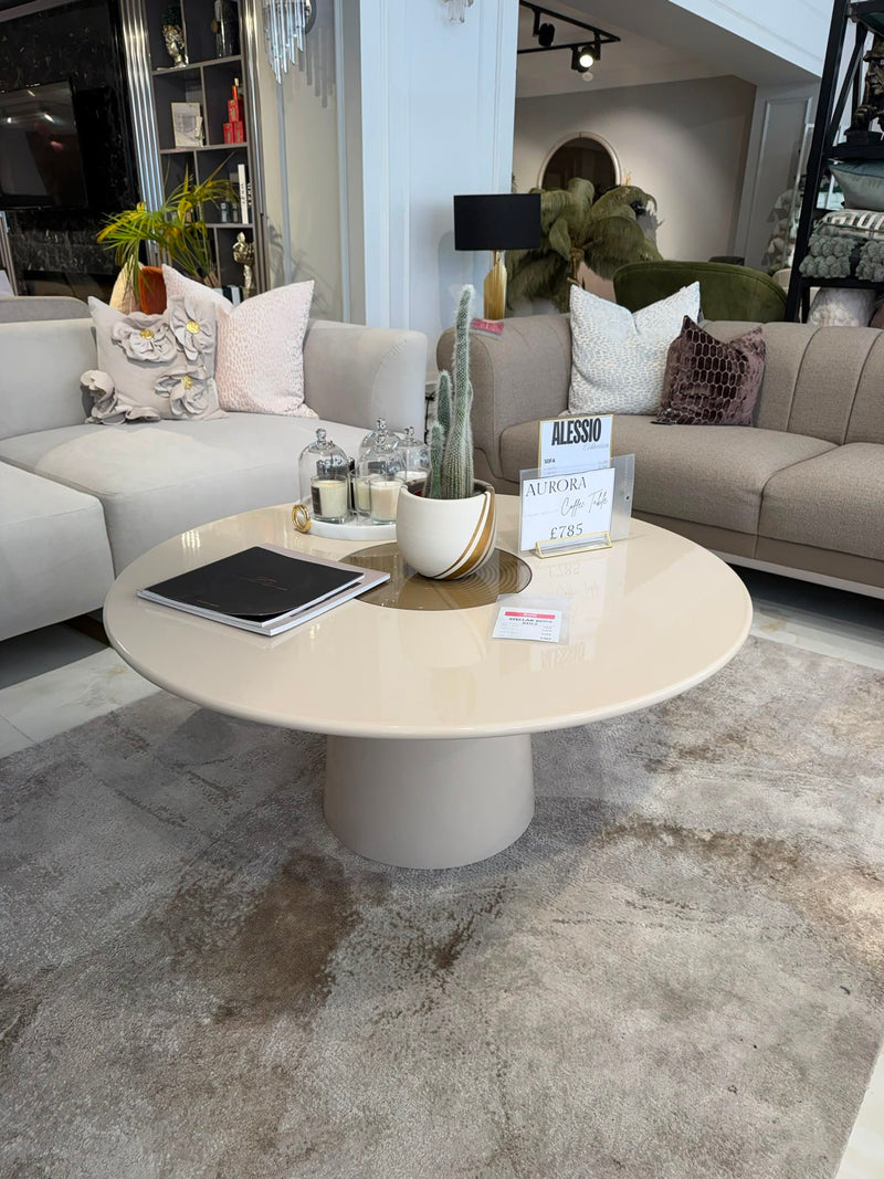 Atmacha Home And Living Outlet Coffee Table Ex Display Aurora Coffee Table