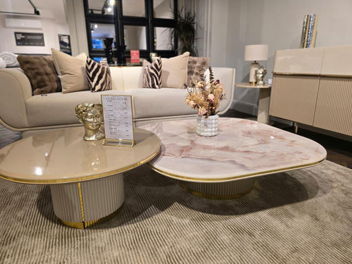 Atmacha Home And Living Outlet Coffee Table Set (Large and Small) / Coffee Table / Gold Odette Coffee Table (Outlet)