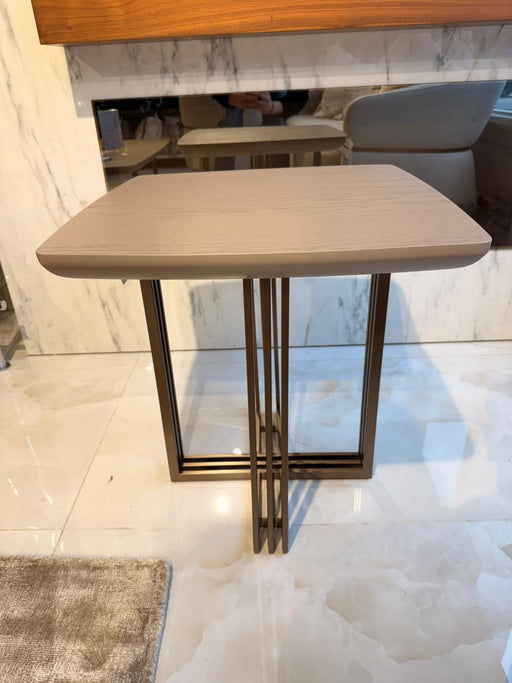 Atmacha Home And Living Outlet Cream Exdisplay Mardin Side Table(Premium Range)