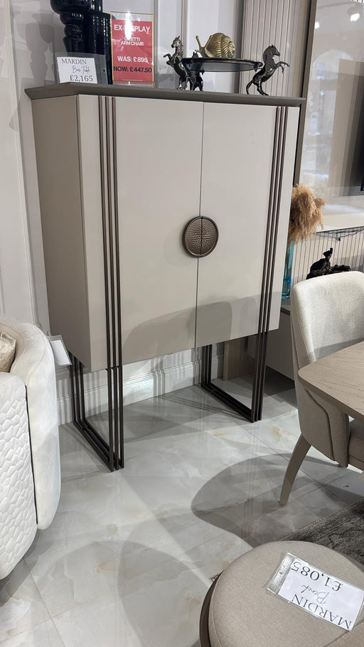 Atmacha Home And Living Outlet Cream Mardin Bar Table (Outlet)