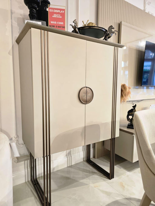 Atmacha Home And Living Outlet Cream Mardin Bar Table (Outlet)