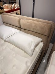 Atmacha Home And Living Outlet Double(150x200) / Only Bed With Storage / Brown Ex Display Botanic Bed with Storage