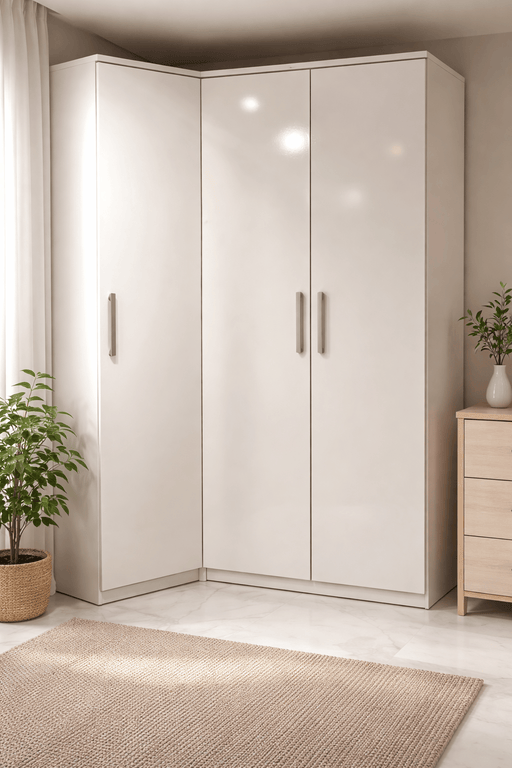 Atmacha Home And Living Outlet Ex Display Jolly Young Room Corner Wardrobe