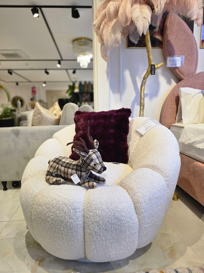 Atmacha Home And Living Outlet Ex Display Pumpkin Armchair