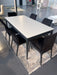Atmacha Home And Living Outlet Fiona Extandable Dining Table With 6 Chairs Ex-Display