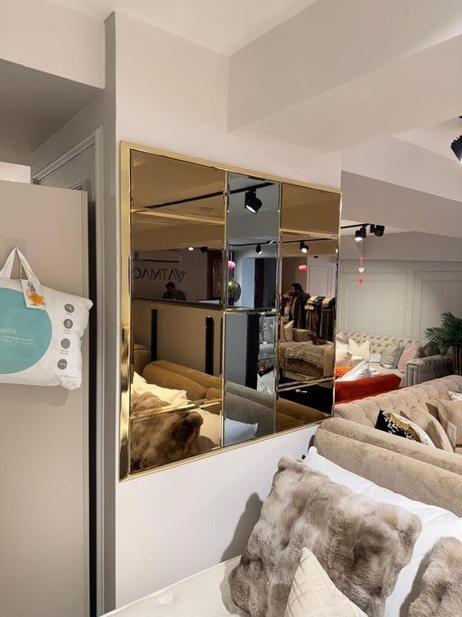 Atmacha Home And Living Outlet Gold / Mirror Exdisplay Style Mirror