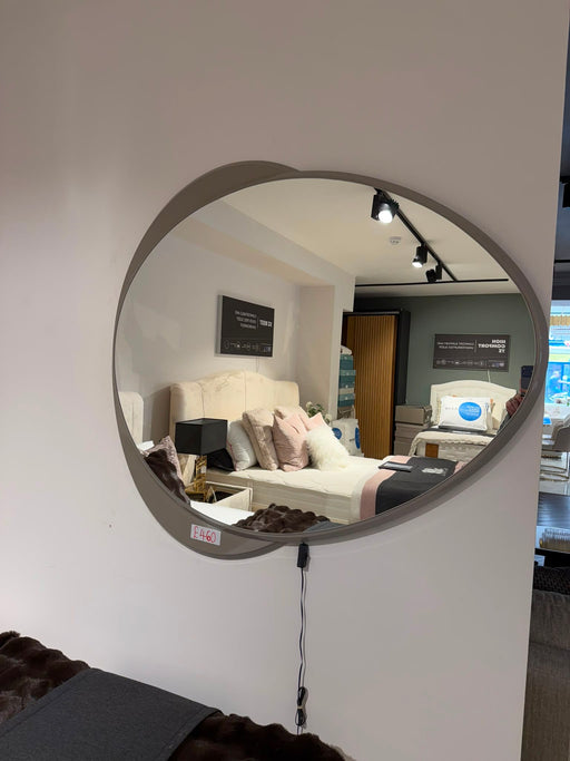Atmacha Home And Living Outlet Grey Ex Display LED Mirror