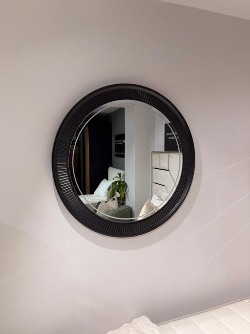 Atmacha Home And Living Outlet Mirror / Black Ex Display Gustava Mirror