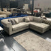 Atmacha Home And Living Outlet Modern Chesterfield Corner Sofa Ex-Display