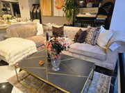 Atmacha Home And Living Outlet Modern Chesterfield Corner Sofa (Outlet) 260 x 200 cm Left Facing