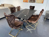 Atmacha Home And Living Outlet Mush Extandable Dining Table With 6 Chairs (Outlet)