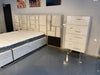 Atmacha Home And Living Outlet New Chelsea Bed with Storage + 2 Bedside Tables Ex-display