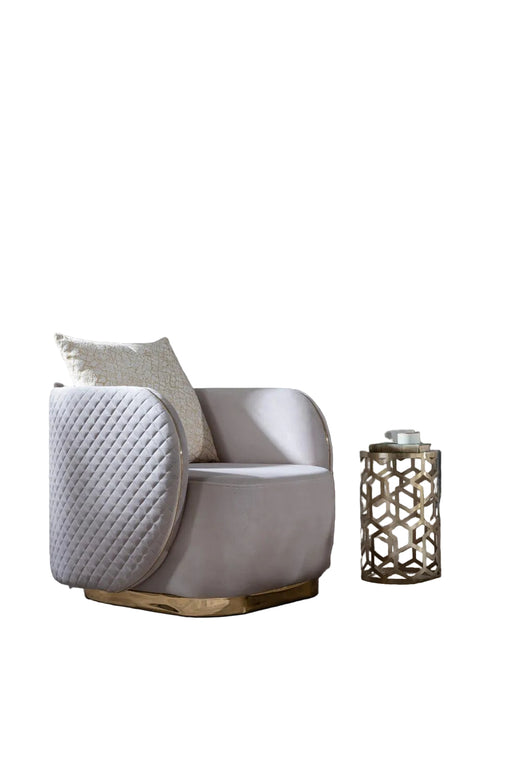 Atmacha Home And Living Outlet White Zade Sofa