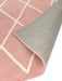 Atmacha Home And Living Rug Albany Diamond Pink Hand Tufted Contemporary Wool Rug