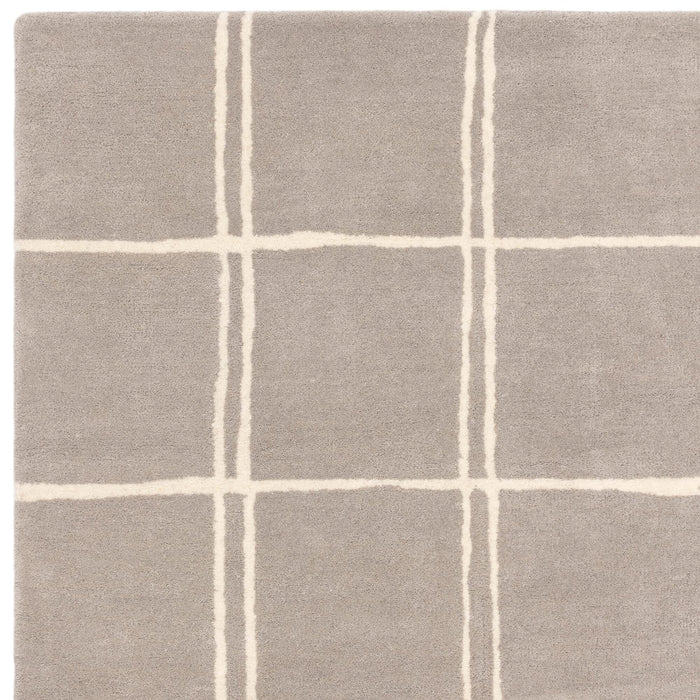 Atmacha Home And Living Rug Albany Grid Grey Rug