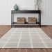 Atmacha Home And Living Rug Albany Grid Grey Rug