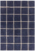 Atmacha Home And Living Rug Albany Grid Marine Rug