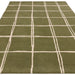 Atmacha Home And Living Rug Albany Grid Olive Rug