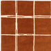 Atmacha Home And Living Rug Albany Grid Rust Rug