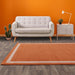 Atmacha Home And Living Rug Albi Orange Rug